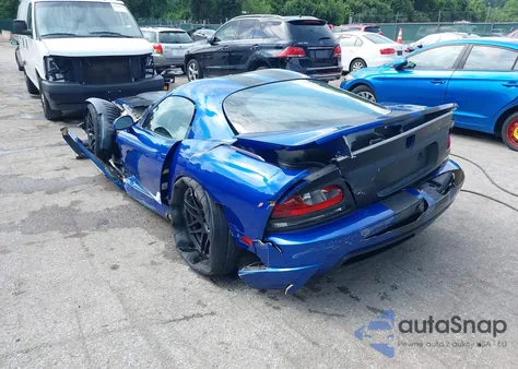 2006 Dodge Viper Srt10 из США, поврежденный, VIN 1B3JZ69Z86V100567